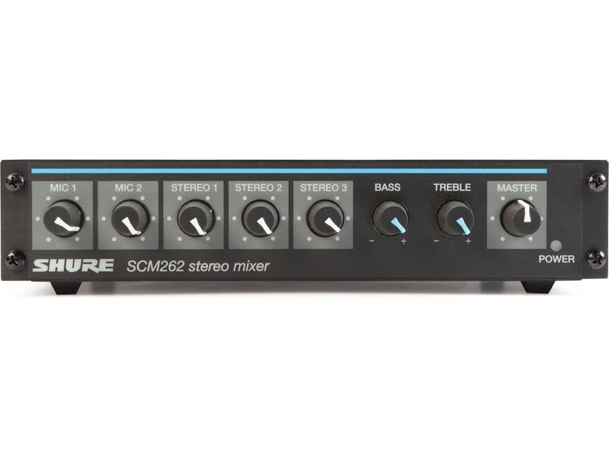 Shure SCM262 Stereo Mixer - Thumbnail 2
