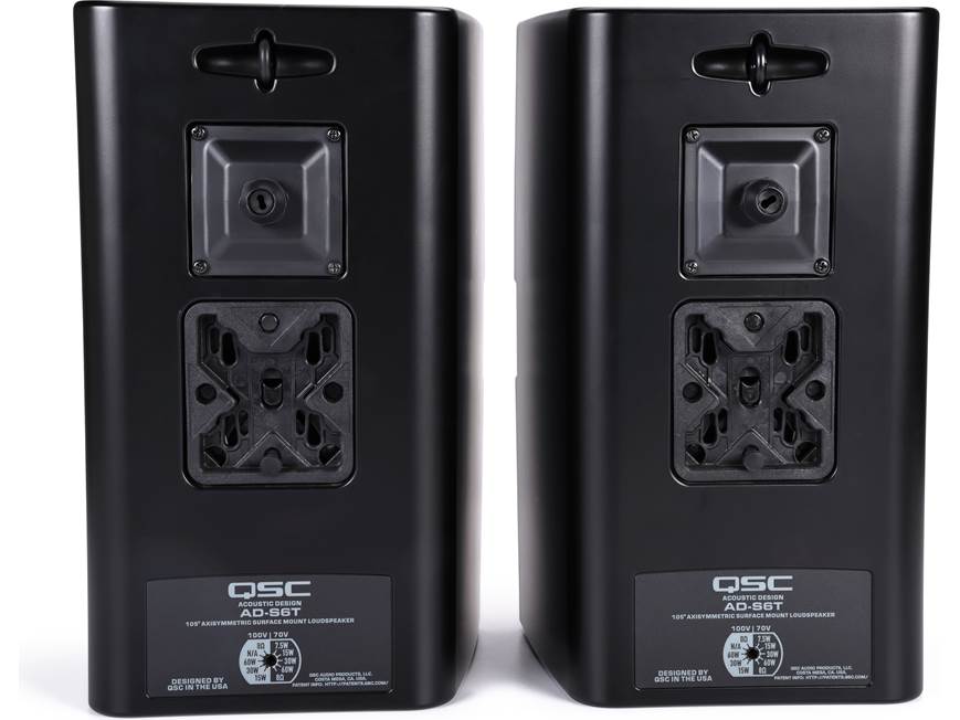 QSC AD-S6T (Black) 6-1/2