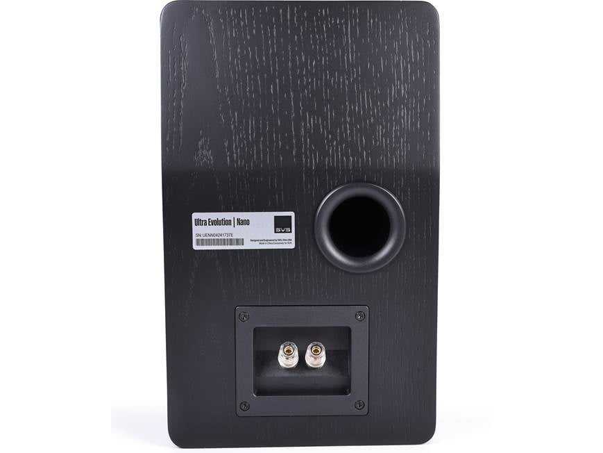 SVS Ultra Evolution Bookshelf Speakers – Pair (Black Oak
