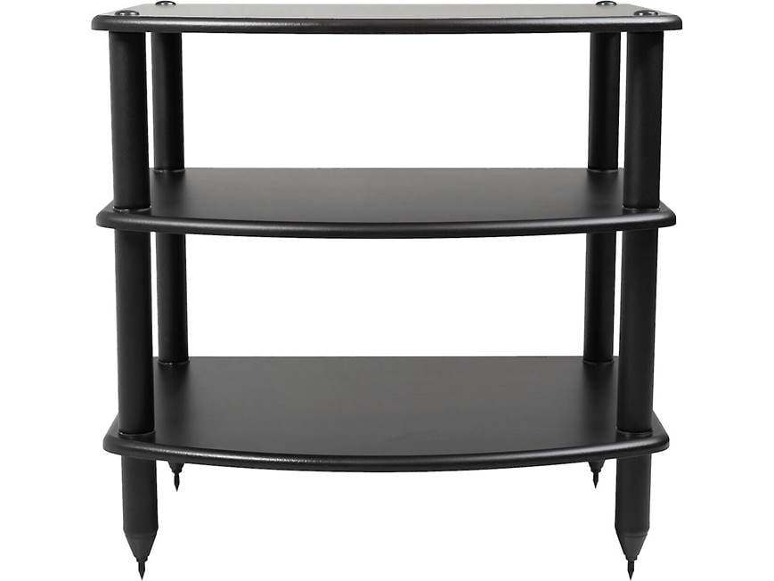 Three-tier black rack
