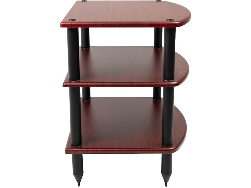 Side view of Vulcan audio rack