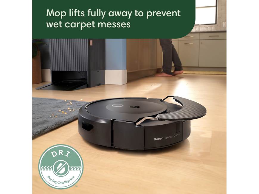 iRobot Roomba Combo® 10 Max Smart robot vacuum/mop with Wi-Fi and
