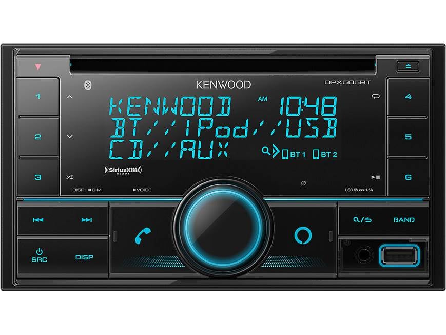 KENWOOD カーナビ MDV-D505BT Bluetooth対応 #20 Kenwood DPX505BT CD receiver (Factory Refurbished) at Crutchfield