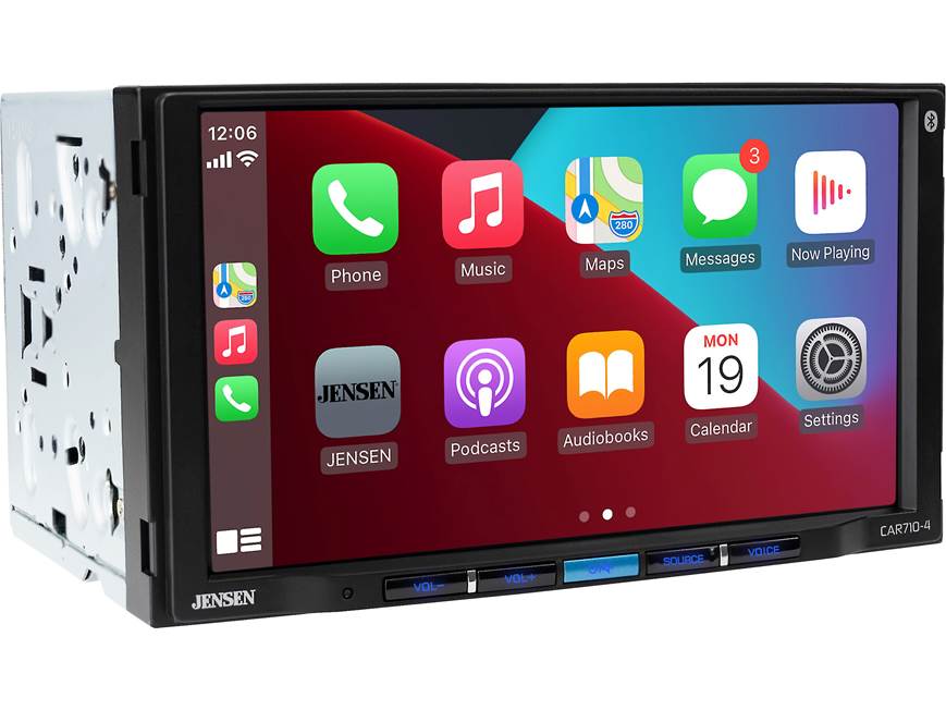 Jensen CAR710-4BC Digital multimedia receiver with backup camera