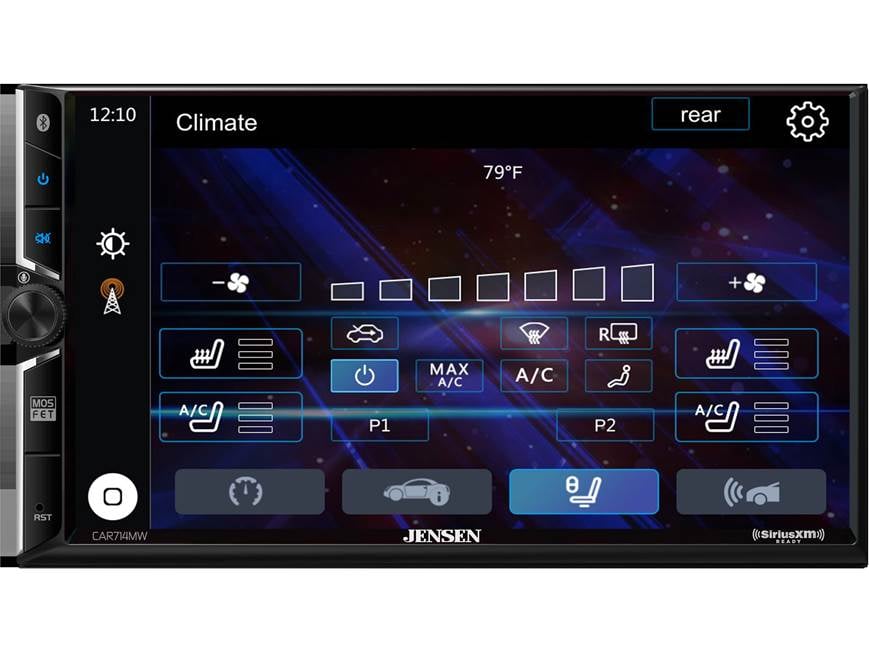Jensen CAR714MW Digital multimedia receiver at Crutchfield