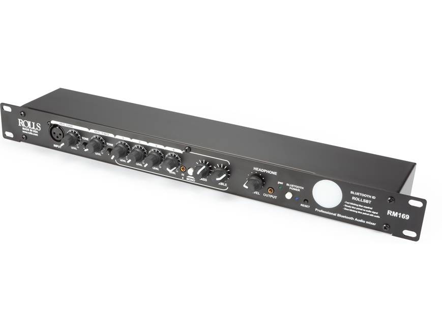 Rolls RM169 6-Channel Commercial Audio Mixer with Bluetooth - Thumbnail 2