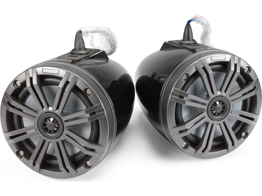 Kicker 46KMFC65 (Black w/ Charcoal grilles) 6-1/2 
