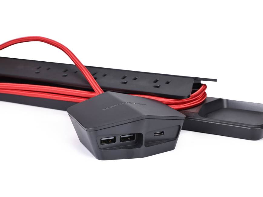 Monster Power Center Vertex XL (Black) Surge protector with