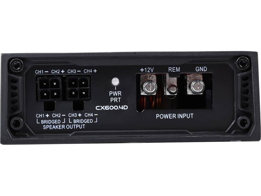Cicada Audio CX600.4D 4-channel motorcycle amplifier — 92 watts