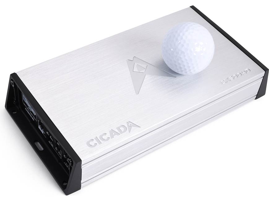 Cicada Audio CX600.4D 4-channel motorcycle amplifier — 92 watts