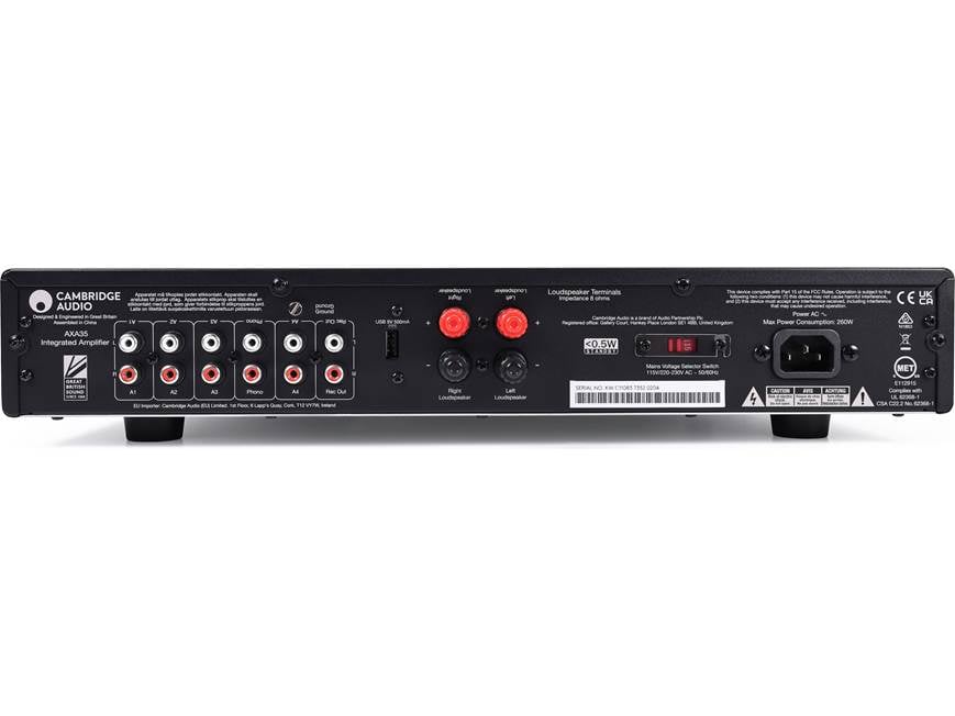Cambridge AXA35 プリメインアンプ Cambridge Audio AXA35 Stereo integrated amplifier at Crutchfield
