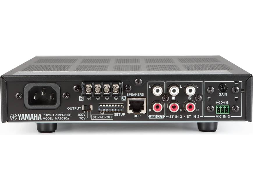 Yamaha MA2030a 5-input commercial mixer/amplifier - 30W x 2 at