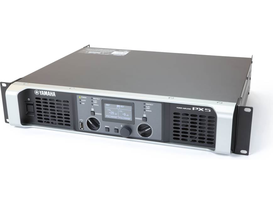 Yamaha PX5 PX Series power amplifier — 500W x 2 at 8 ohms, 1,400W