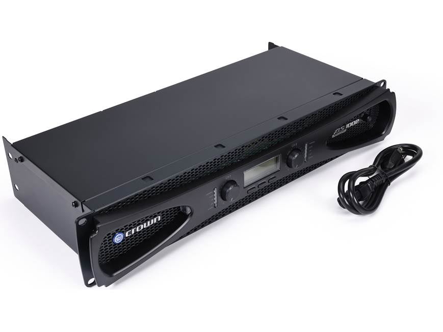Crown XLS 1002 DriveCore™ 2 Series power amplifier — 215W x 2 at 8