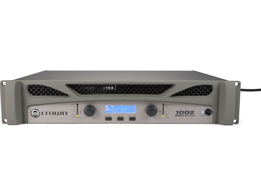 ブ*ン様 Crown XTi SERIES 1002 パワーアンプ Crown XTi 1002 Power amplifier — 275W x 2 at 8 ohms, 1,400W x 1 at