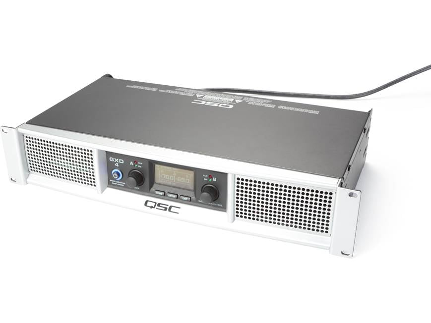 QSC GXD4 GXD Series power amplifier — 400W x 2 at 8 ohms (non