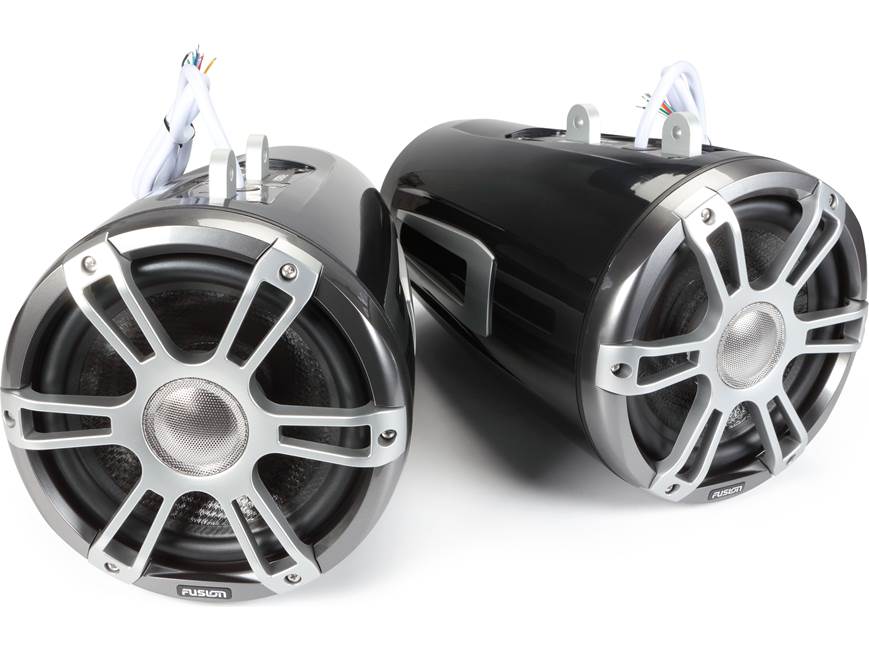 Fusion Signature Series 3i Marine Wake Tower Speakers (Black