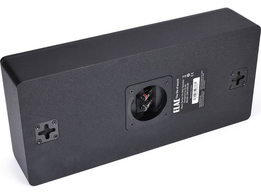 ELAC Muro™ OW-V41S (Black) On-wall speaker (Black) at Crutchfield