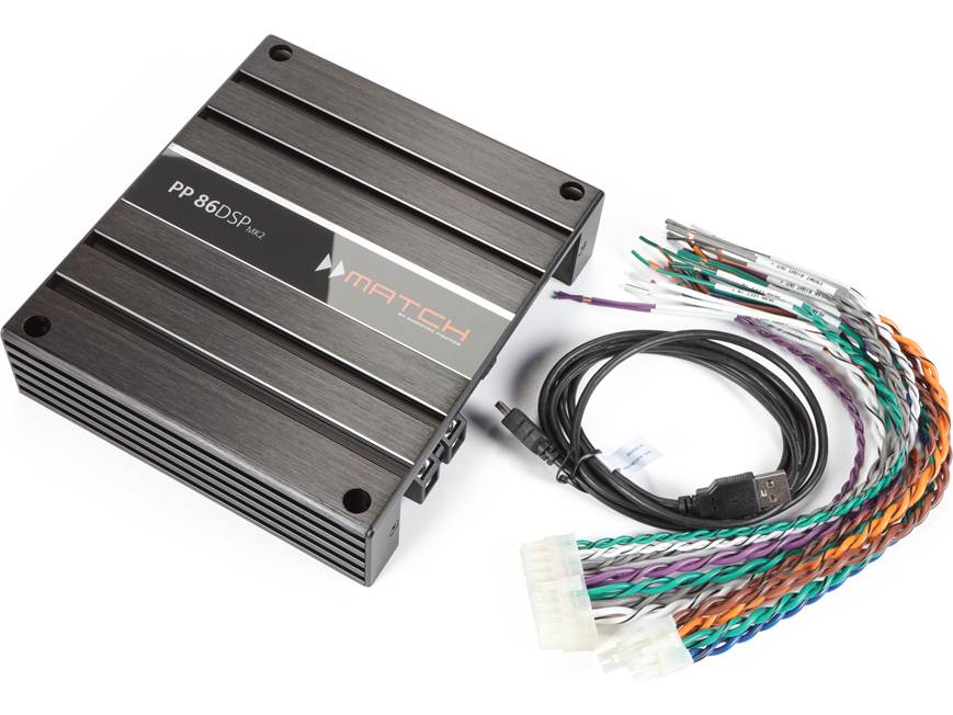 MATCH PP 86DSP アンプ MATCH PP 86DSP MKII 8-channel car amplifier with digital signal
