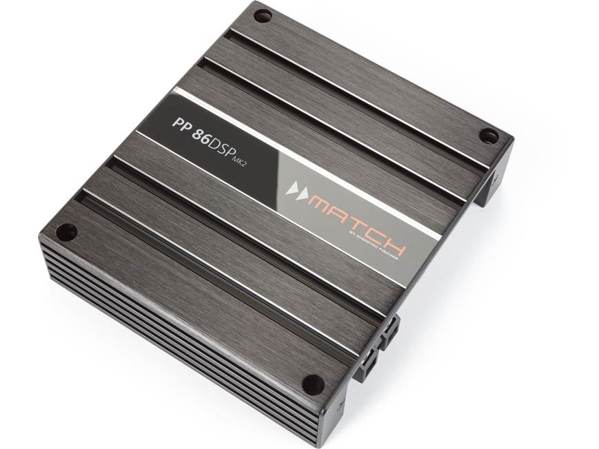 MATCH PP 86DSP MKII 8-channel car amplifier with digital signal