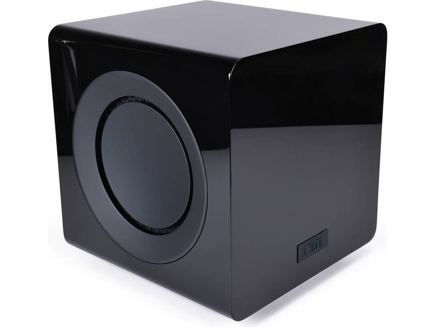 KEF KC92 (Black Gloss) Powered subwoofer with dual 9