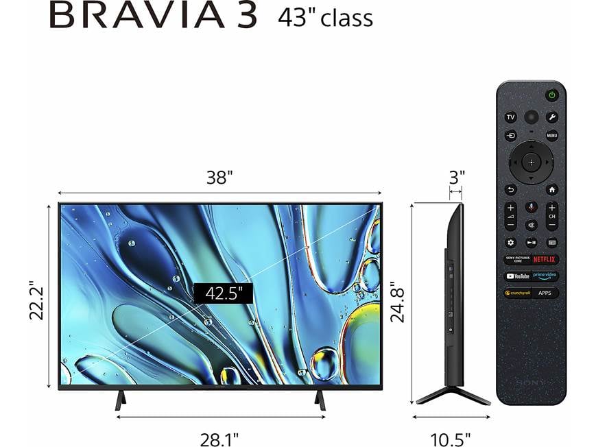 Sony BRAVIA 3 (K43S30) (43