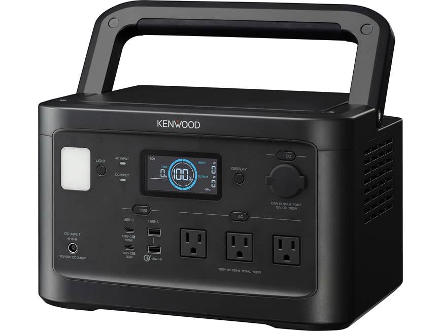 Kenwood BN-RK800 Portable power station with optional solar