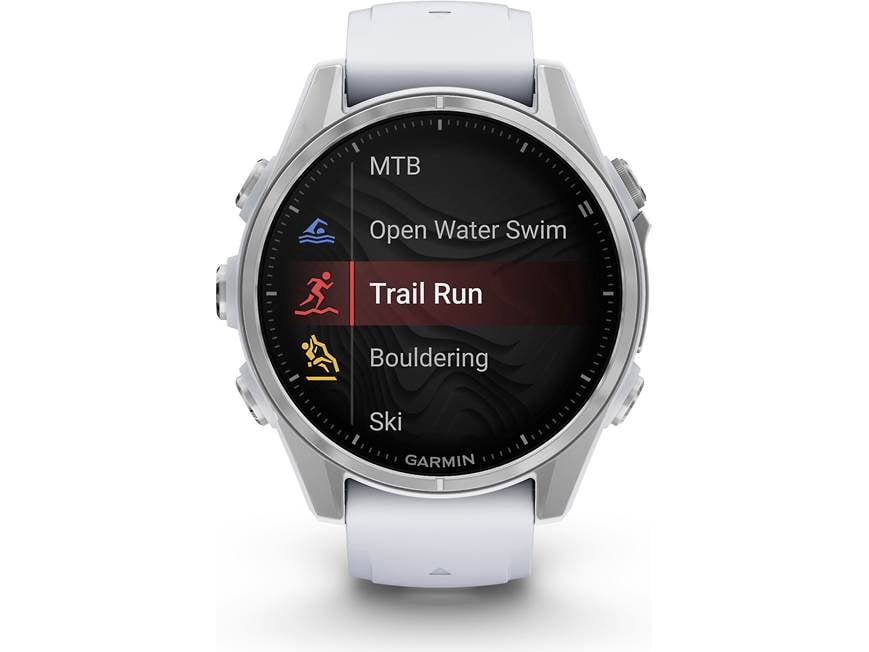 Garmin fenix 8 (Silver with Whitestone Band) Multisport GPS