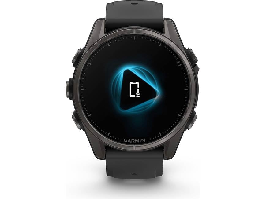 Garmin fenix 8 Sapphire (Carbon Gray Titanium with Black Band