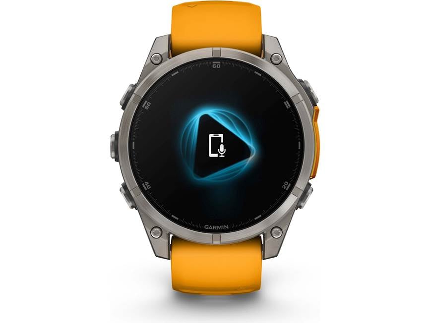 Garmin fenix 8 Sapphire (Titanium with Spark Orange/Graphite