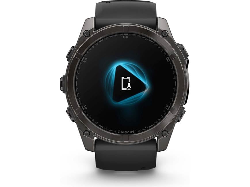 Garmin fenix 8 Sapphire (Carbon Gray Titanium with Black Band