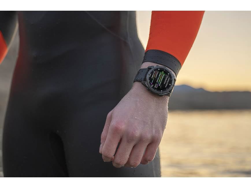 Garmin fenix 8 Sapphire Solar (Carbon Gray Titanium with Black