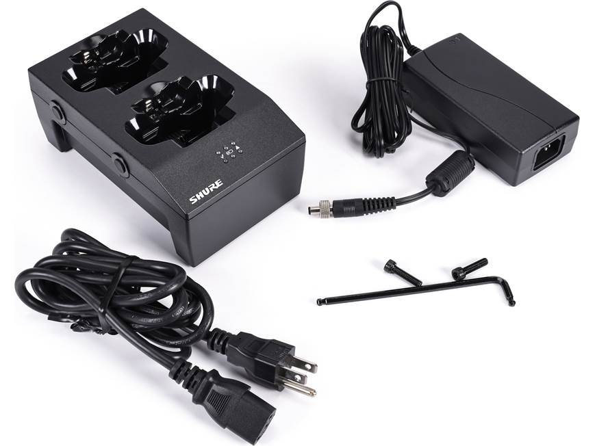 Shure SCB200-US Dual docking charging station for SB900B batteries