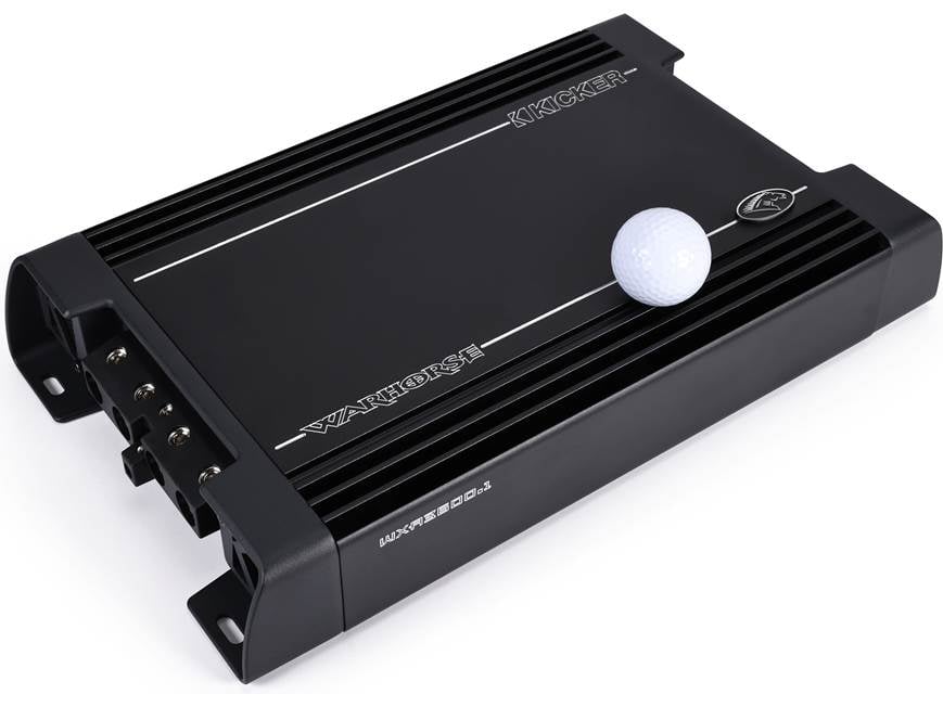 Kicker 49WXA3600.1 Warhorse mono subwoofer amplifier — 3600 watts