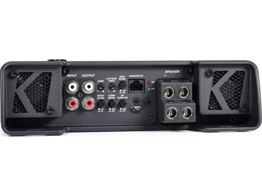 Kicker 49WXA3600.1 Warhorse mono subwoofer amplifier — 3600 watts