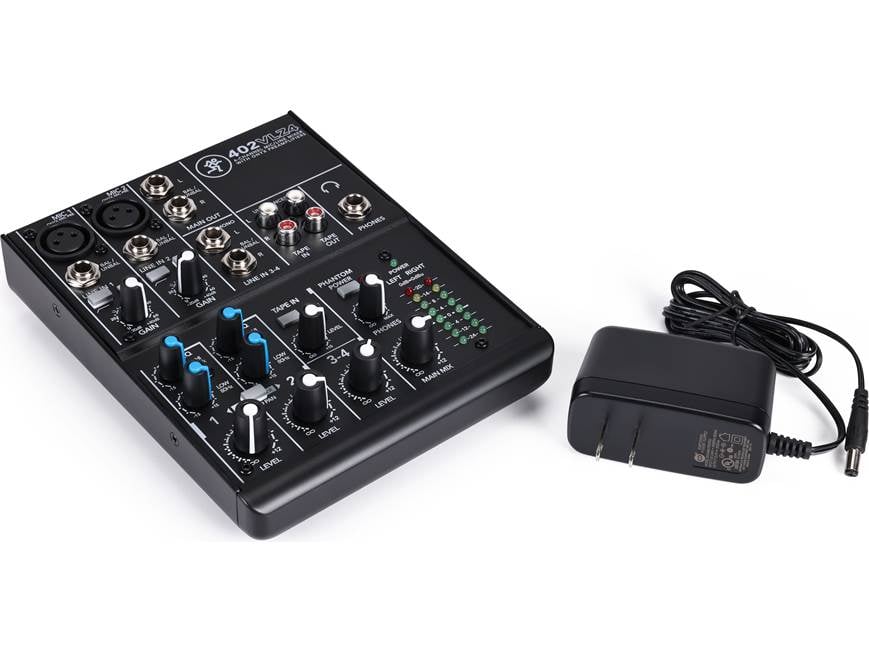 Mackie 402-VLZ4 4-channel mixer at Crutchfield