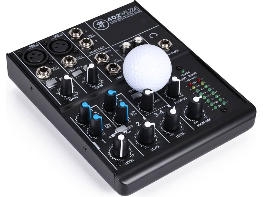 Mackie 402-VLZ4 4-channel mixer at Crutchfield