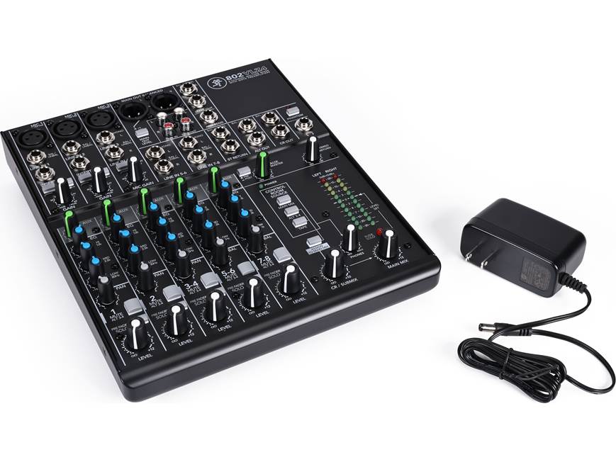 Mackie 802VLZ4 8-channel mixer at Crutchfield