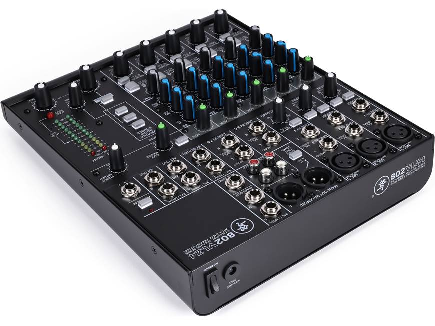 Mackie 802VLZ4 8-channel mixer at Crutchfield