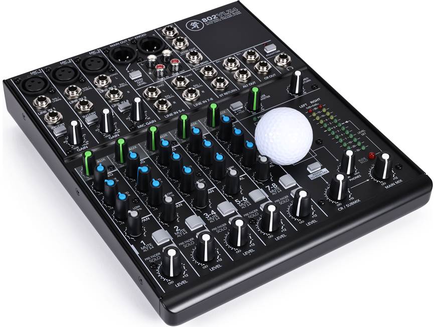 Mackie 802VLZ4 8-channel mixer at Crutchfield