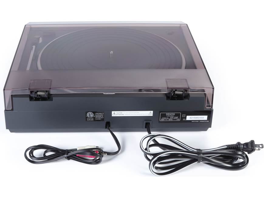Denon DP-29F Automatic belt-drive turntable with pre-mounted