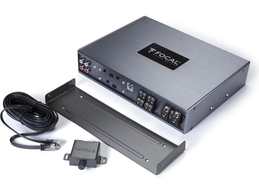 Focal FDP 4.600V2 4-channel car amplifier — 150 watts RMS x 4 at