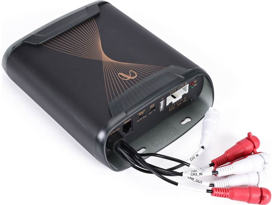 Infinity DSP4425 4-channel car amplifier with digital signal