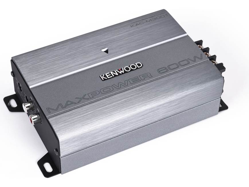Kenwood KAC-M3001 Compact mono subwoofer amplifier — 300 watts RMS