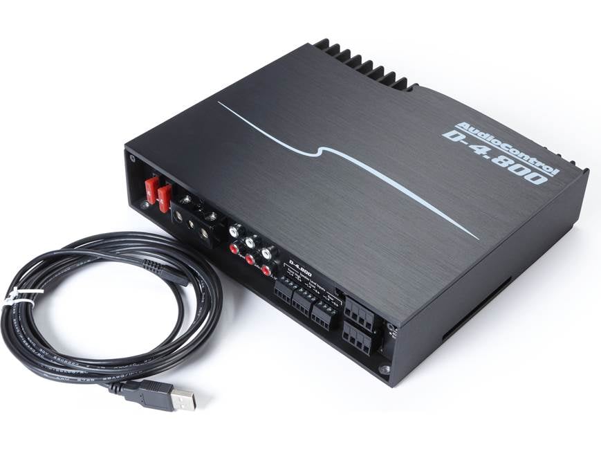 AudioControl D-4.800 D Series 4-channel car amplifier with digital