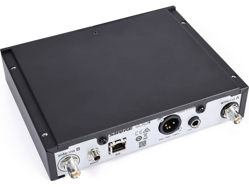 Shure Combo System with SLXD1 Bodypack, SLXD4 Receiver, and Beta 98H/C Microphone - Thumbnail 5