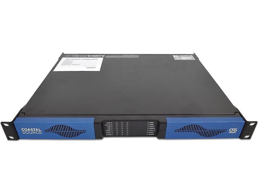 Coastal Source CRS1400/4 Rack-mountable 4-channel 1,400-watt power