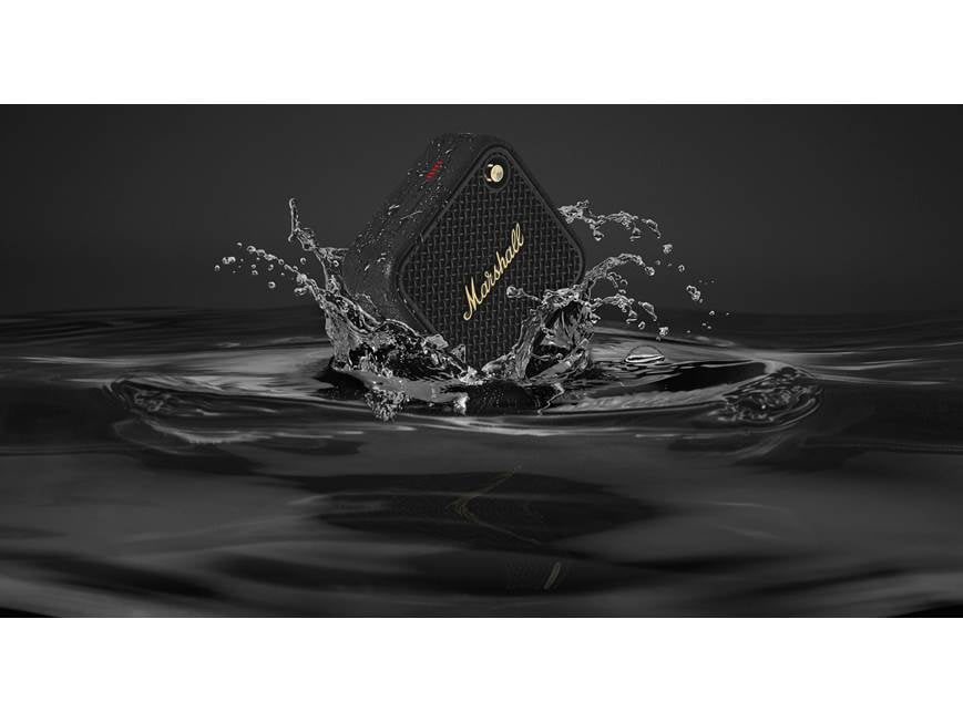 Marshall Willen II (Black and Brass) Waterproof portable Bluetooth