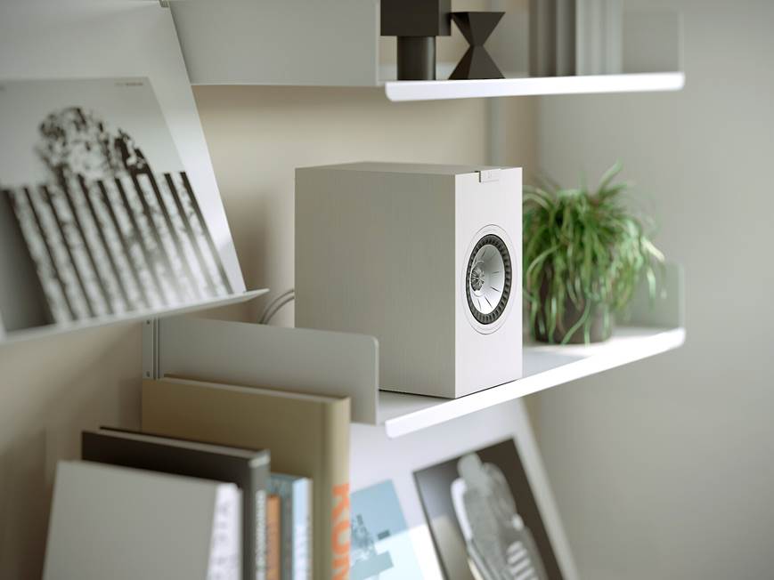 KEF Q1 Meta (Satin White) Bookshelf speakers (Satin White) at