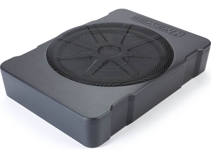 Kicker 51HS10 Hideaway™ compact powered subwoofer with 10